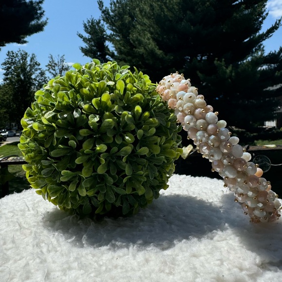 Elegant Pearl Beaded Headband main image 6